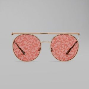 GIORGIO ARMANI Catwalk Sunglasses w/ Floral Lenses